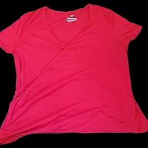 Women's XL 16-18 cross front shirt